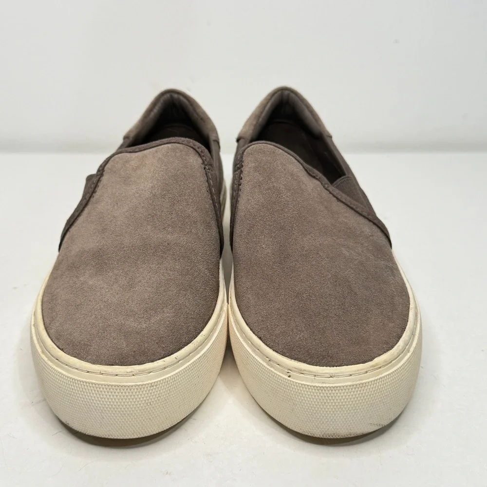 UGG Jass Sneakers Brown Suede Platform Slip On 1106545 Womens Sz 5.5 Loafer